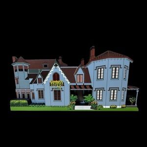 Kingscote Newport Rhode Island Shelia's Collectible Wood Shelf Sitter 1999